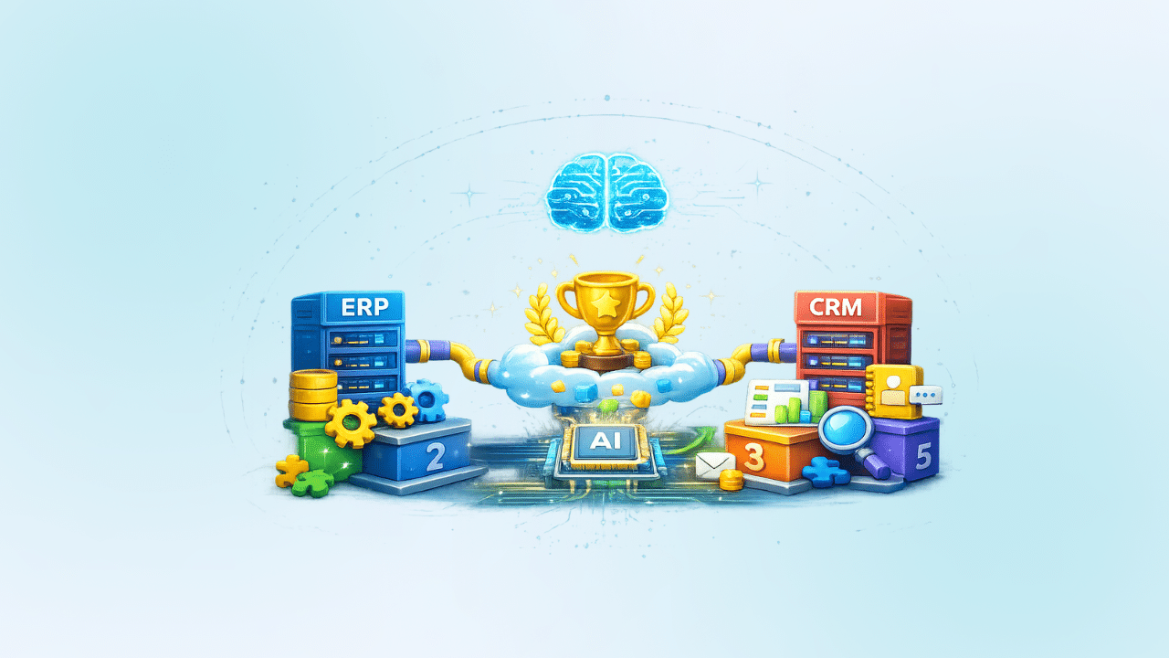 Como integrar sistemas ERP e CRM com apoio da IA