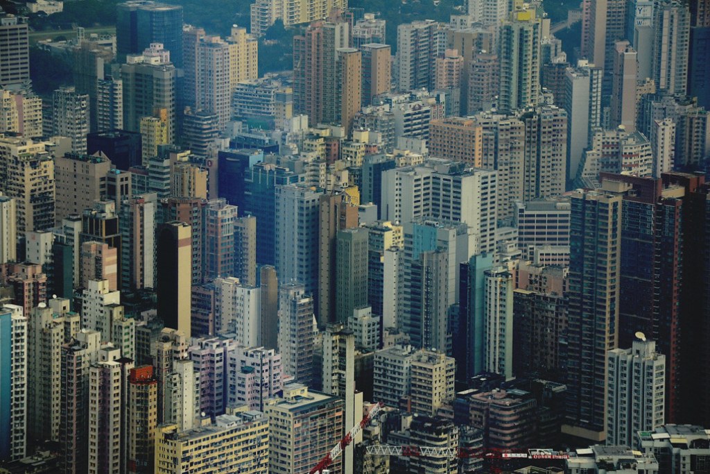 Edifício residencial moderno de incorporadora